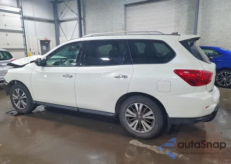 2017 Nissan Pathfinder S z USA, uszkodzony, nr VIN 5N1DR2MM7HC687421